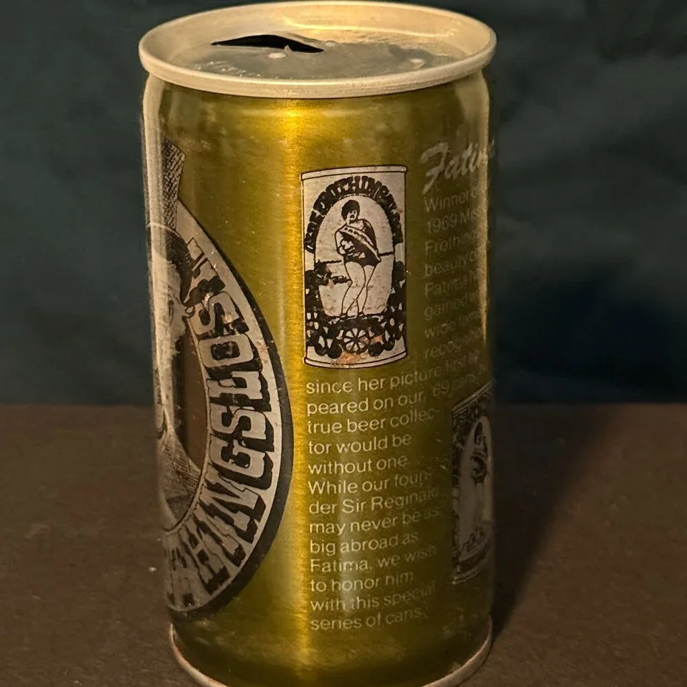 Olde Frothingslosh vintage beer can (green)